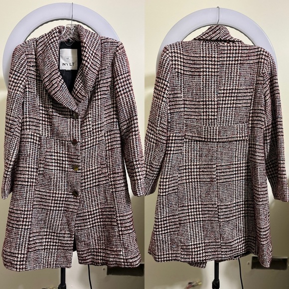 NVLT Boucle Coat Multicolour - Picture 4 of 16